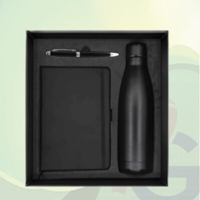 Promotional Giftset with Black Notebook