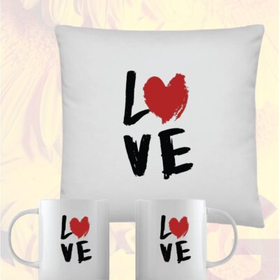 Personalized Love Pillow With Mug