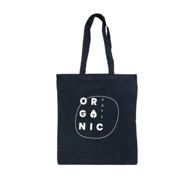 Recycled Cotton Tote Bag Black