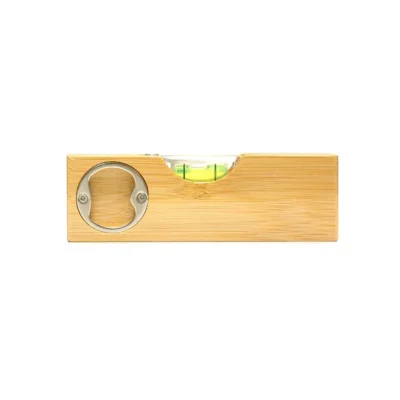 Bamboo Water Level and Bottle Opener