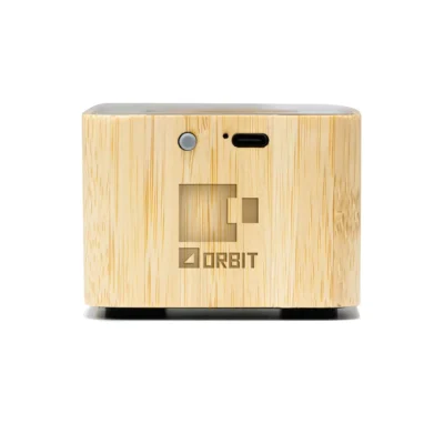 Bamboo Bluetooth Speaker Transparent Top