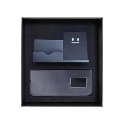 Promotional giftset with wireless charger and mouse pad