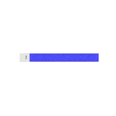 Tyvek Wrist Band Blue