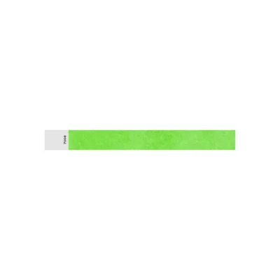 Tyvek Wrist Band Light Green