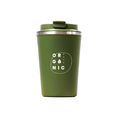 Stainless Steel Thermal Mug Olive Green