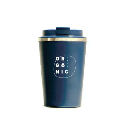 Stainless Steel Thermal Mug Blue