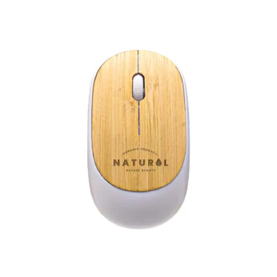 Bamboo Wireless Mouse White