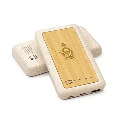 Wheat Straw Bamboo Power bank