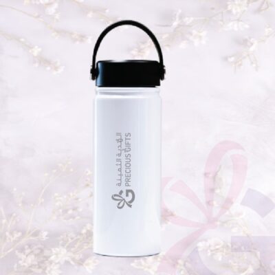 Engraving on Thermos flask with handle