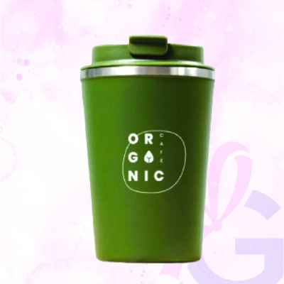 Stainless Steel Thermal Mug Olive Green