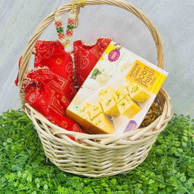 Diwali Gift Hamper Basket-AS/PG/57